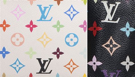 monogram print lv|louis vuitton colorful print.